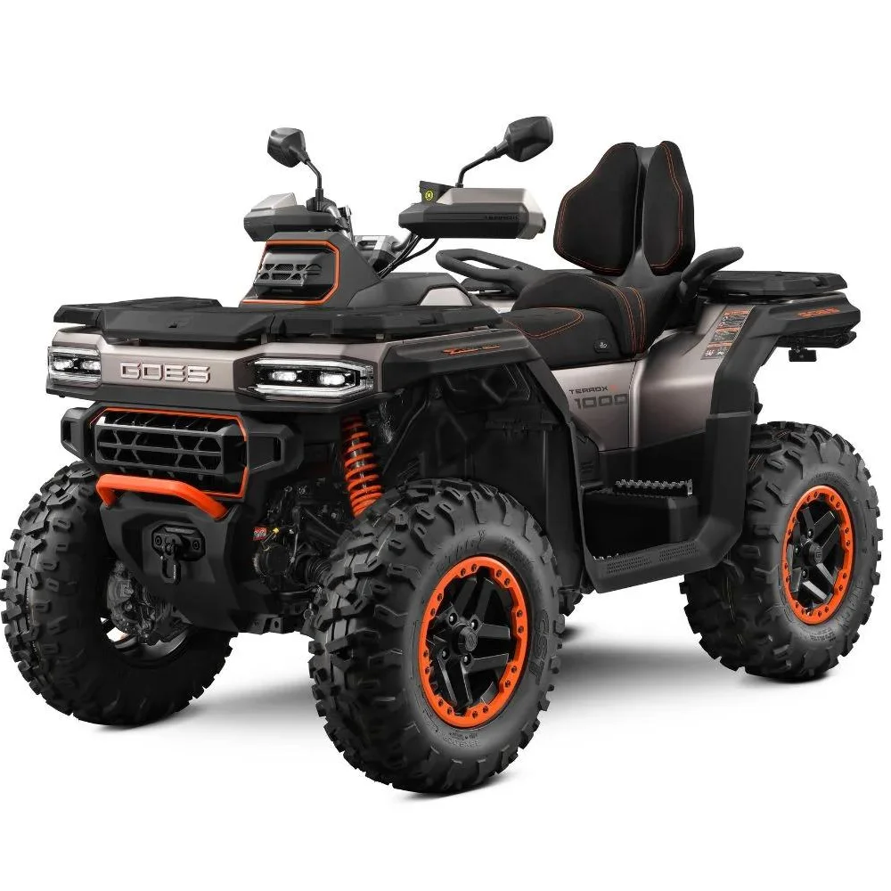 Quad marki CF Moto reprezentujący ofertę chińskiego producenta, który zyskał popularność na polskim rynku pojazdów